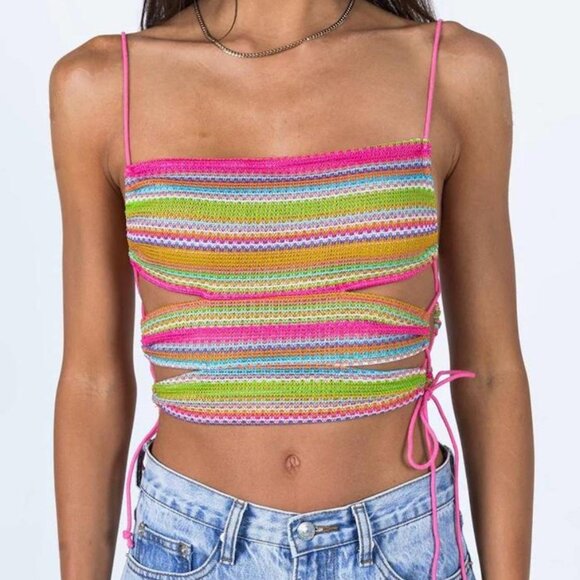 Princess Polly Multi-Color Top - Picture 1 of 3